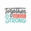 Image result for We Rise Together Sign Language Logo