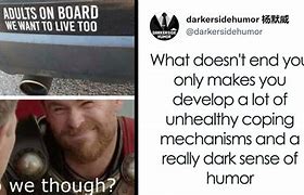 Image result for Memes About Dark Humor