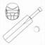 Image result for Cricket Bat Pencil