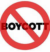 Image result for Boycott Photo
