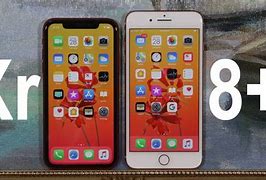 Image result for iPhone XR Compared to iPhone 8 Plus