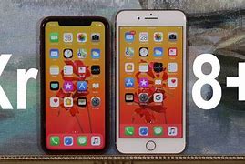 Image result for iPhone XR vs 7 Plus Size