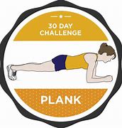 Image result for Free Printable 30-Day Plank Challenge