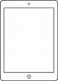 Image result for Blank iPad Template