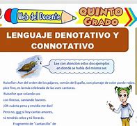 Image result for Funcion Denotativa Del Lenguaje