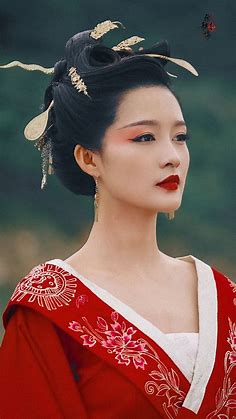 Pin by sk23 on Li​ Qin(หลี่ชิน)​李沁 | Geisha art, Geisha makeup, Asian beauty