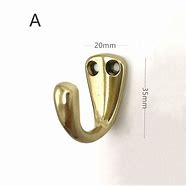 Image result for Brass J-Hooks