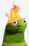 Image result for Kermit Fire Background Meme