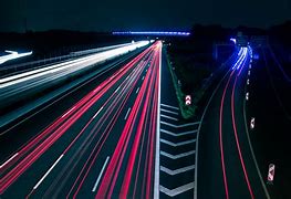 Image result for Night Time Traffic Highway