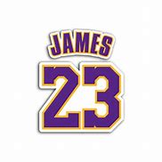 Image result for LeBron James 23 Logo for Lakers