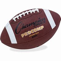 Image result for champion sports official size rubber football