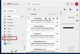 Image result for Gmail Inbox Show All Mail