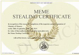 Image result for ISO Certificate Meme