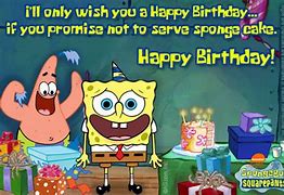 Image result for Spongebob Ecard Birthday