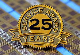 Image result for 25 Year Service Award