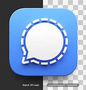 Image result for Signal App Logo 3D