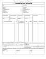 Image result for Commercial Invoice Template UK