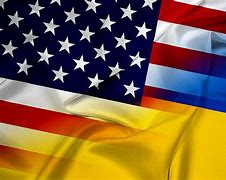 Image result for Ukraine USA Flag