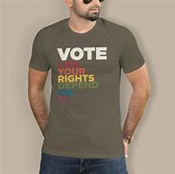 Image result for Rainbow Vote T-Shirt