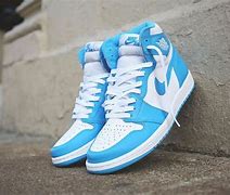 Image result for Air Jordan 1 Sky Blue UCLA Colors