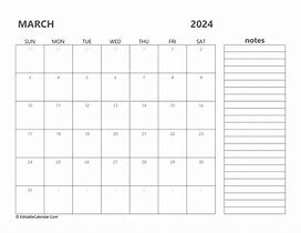 Image result for March Calendar Free Print