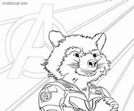 Image result for Who Plays Rocket in Avengers