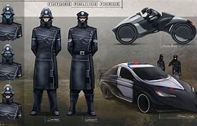 Image result for Futuristic Security Concept Art
