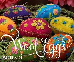 Image result for How to Make Christmas Eggs with Wool