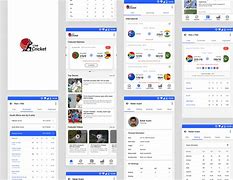 Image result for App Layout Cricket