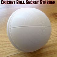 Image result for Cricket Ball Black and White