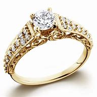 Image result for Antique Gold Diamond Engagement Rings