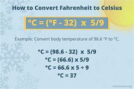 Image result for Fahrenheit Formula