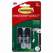 Image result for Stainless Steel Hooks Command