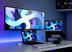 Image result for 48 Inch TV Desk Setup