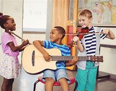 Image result for Circular Picture of Black Children Playing Musical Instruments