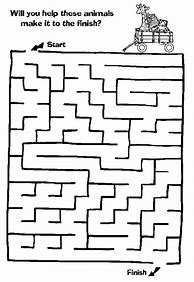 Image result for Simple Maze Puzzles