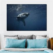 Image result for Great White Shark Wall Art