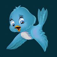 Image result for Twitter Bird Flying