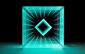 Image result for Neon Infinity Mirror