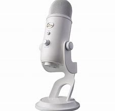 Image result for White Blue Yeti Microphone