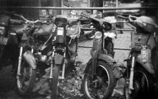 Image result for Broken Motorcycle Honda