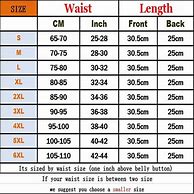Image result for Waist Size 7.5 Cm to Inches