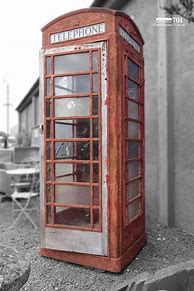 Image result for Red British Phone Box