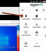 Image result for Bookmarks On Home Tab Amazon Fire Tablet