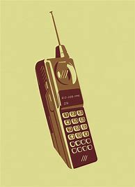 Image result for Old School Cell Phone