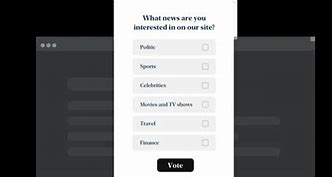 Image result for Create a Poll On Website