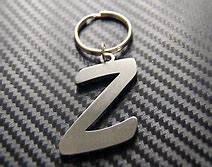 Image result for Z Letter Resin Keychain Design