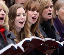 Image result for Lady Singing in Choir