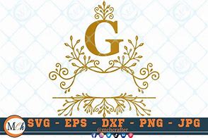 Image result for Fancy G Monogram