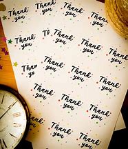 Image result for Cool Thank You Stickers